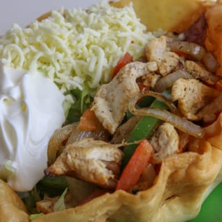 Fajita Taco Salad Chicken